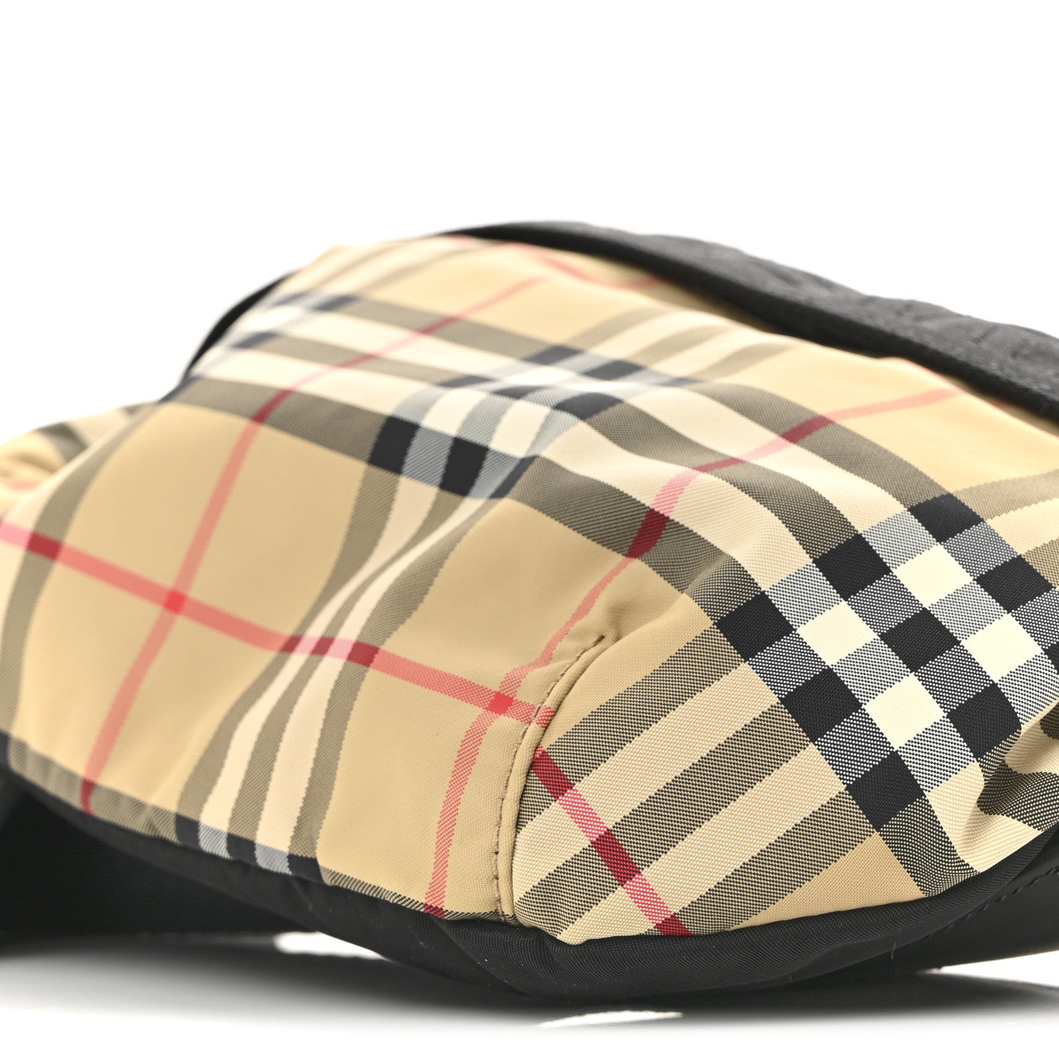 Burberry Nylon Vintage Check Sonny Bum Bag Archive Beige Black 9 of 9