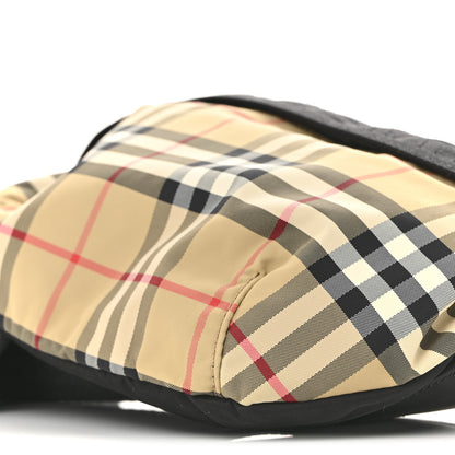 Burberry Nylon Vintage Check Sonny Bum Bag Archive Beige Black 9 of 9