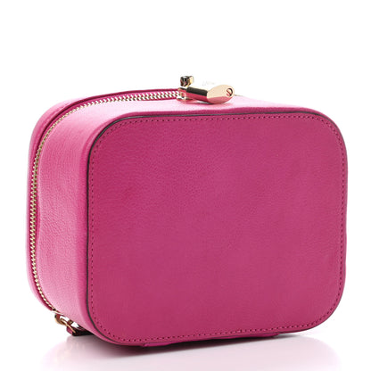 Mulberry Glossy Goatskin Jewelry Case Mulberry Pink 3 of 4