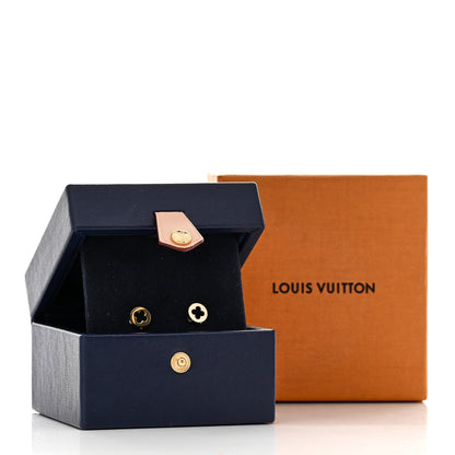 Louis Vuitton 18K Yellow Gold Empreinte Ear Studs Earrings 5 of 5