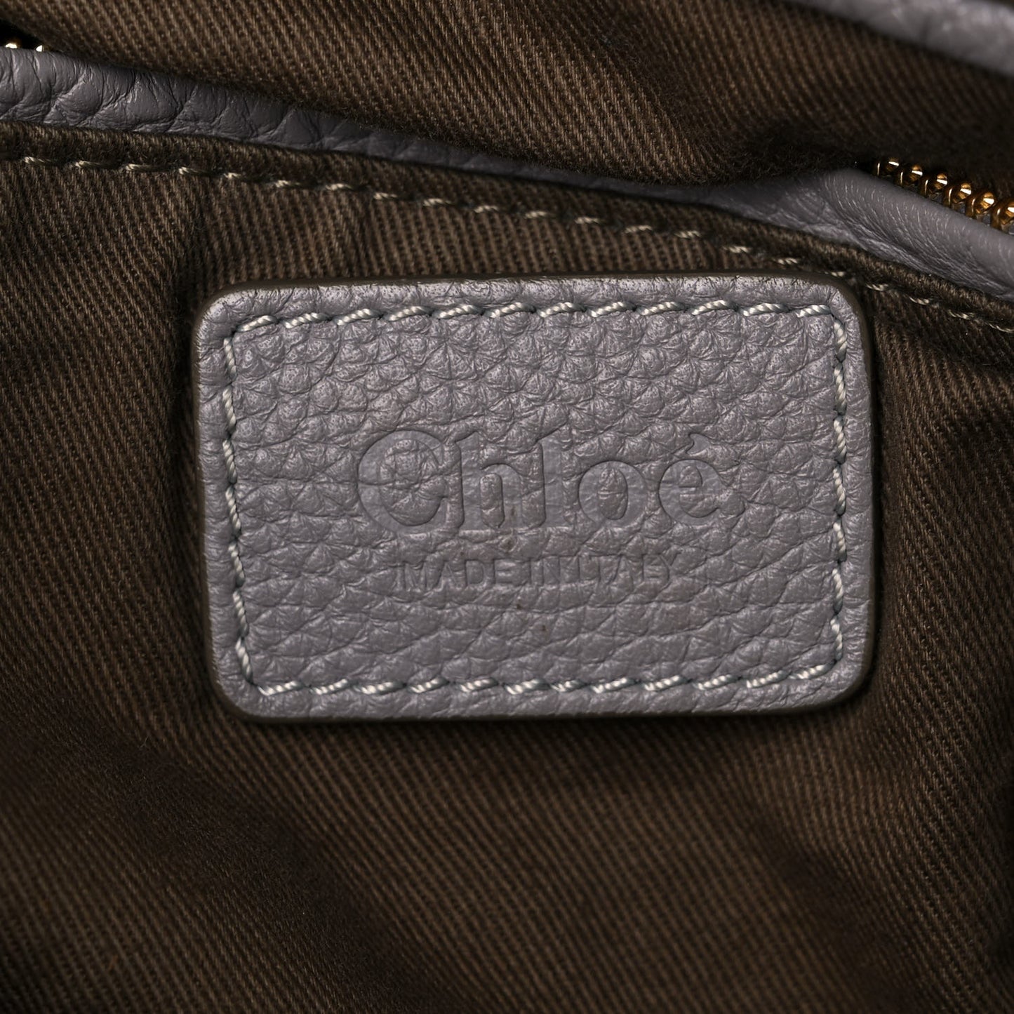 Calfskin Large Marcie Satchel Cashmere Grey