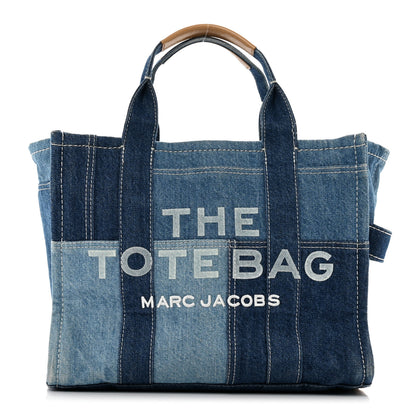 Marc Jacobs Denim Canvas Medium The Tote Bag Blue 1 of 11