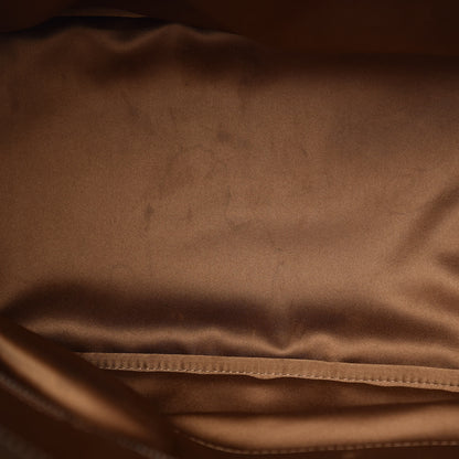 Chanel Vinyl Quilted Large Frozen Tote Bronze 10 of 10