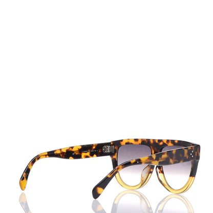 Celine Acetate Aviator Sunglasses CL 40001F Havana 4 of 6