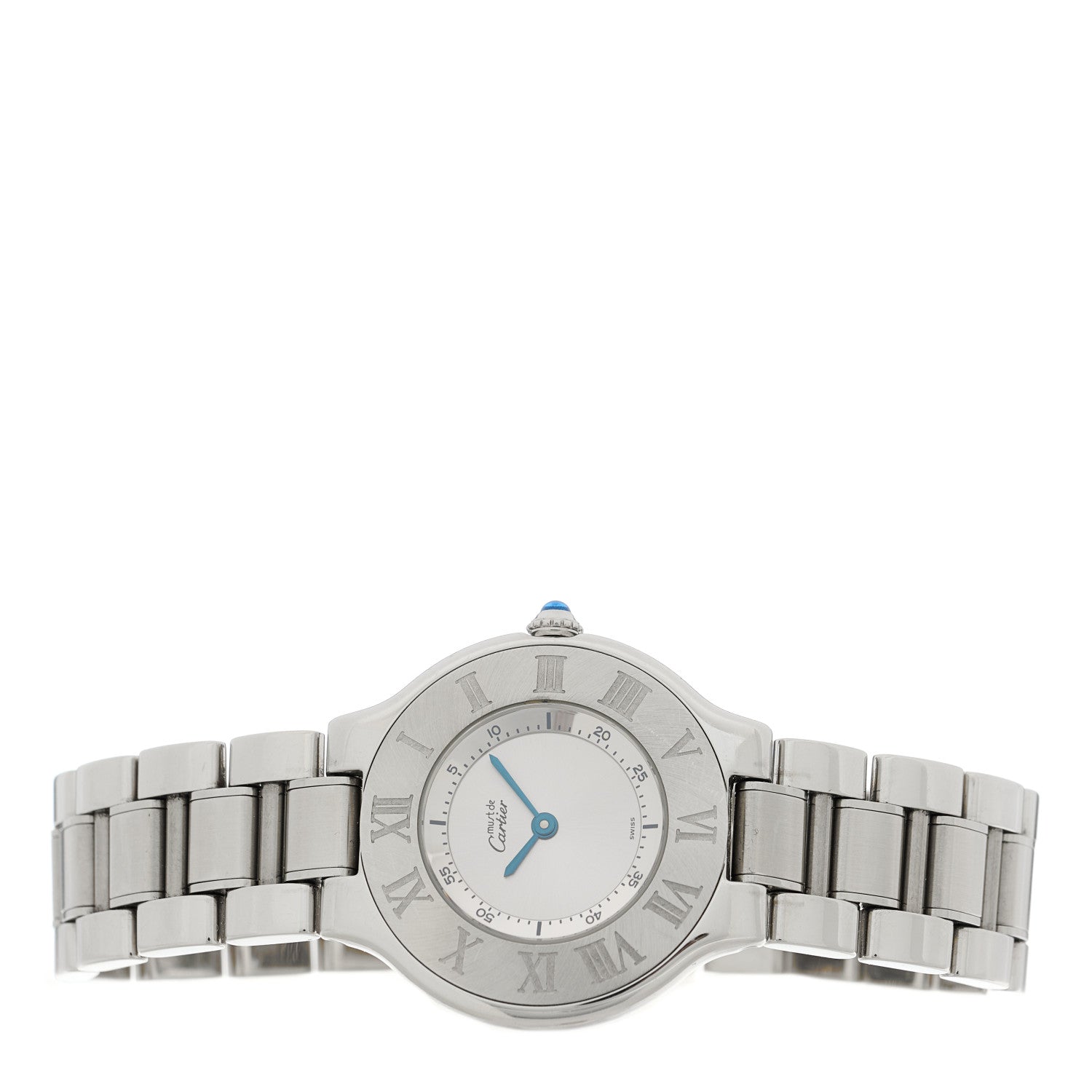 Cartier Stainless Steel 31mm Must De 21 Quartz Watch 2 of 4