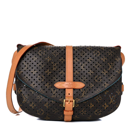 Louis Vuitton Monogram SC Flore Saumur Teal 1 of 17