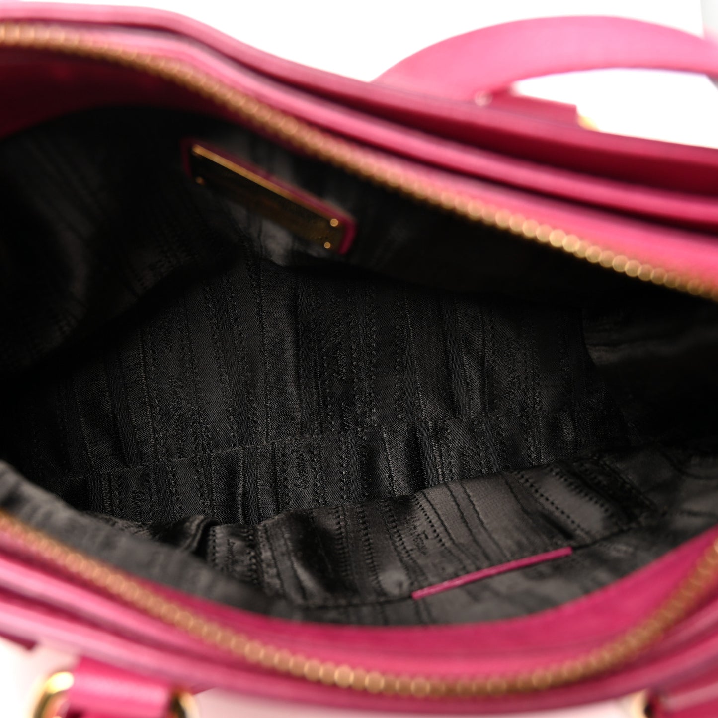 Hammered Calfskin Batik Tote Pink