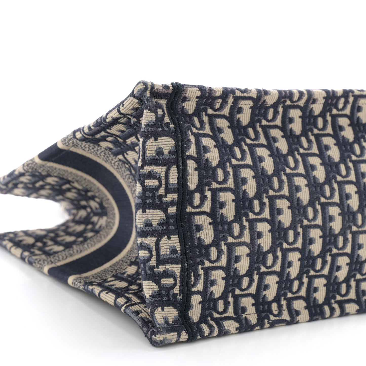 Oblique Medium Book Tote Blue Multicolor