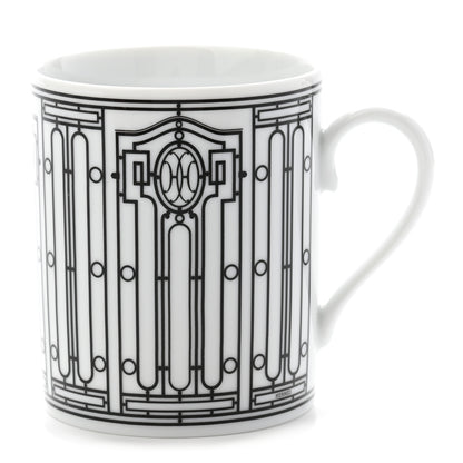 Hermes Porcelain H Deco Mug 3 of 7