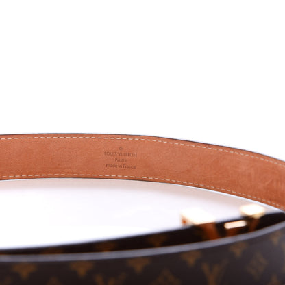 Louis Vuitton Mini Monogram 25mm LV Initiales Belt 90 36 4 of 6