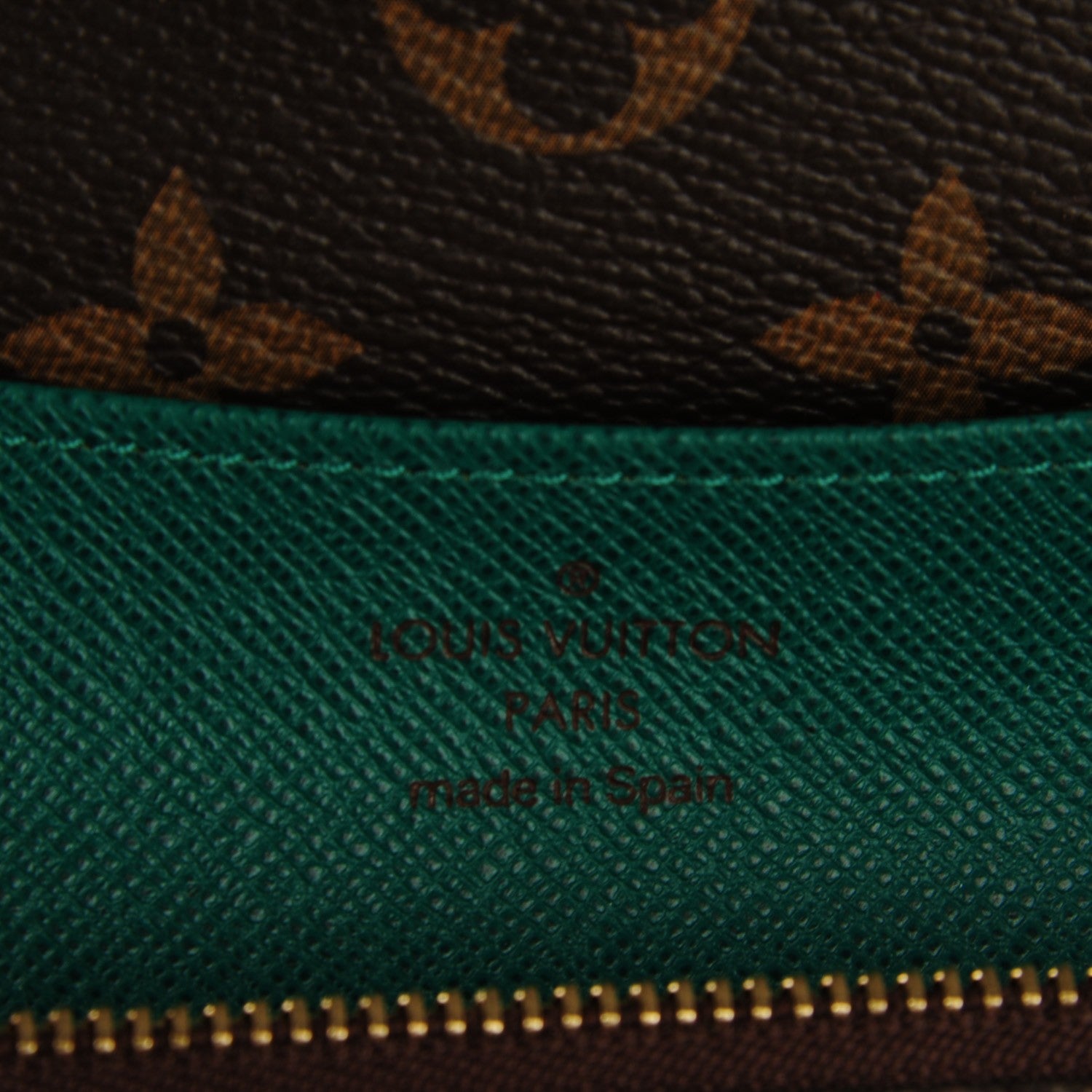 Louis Vuitton Monogram Emilie Wallet Vert 5 of 7