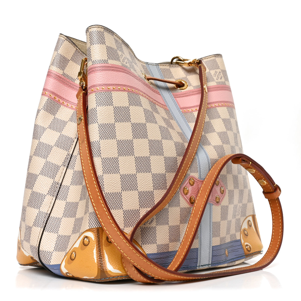 Louis Vuitton Damier Azur Summer Trunks Neonoe 3 of 9