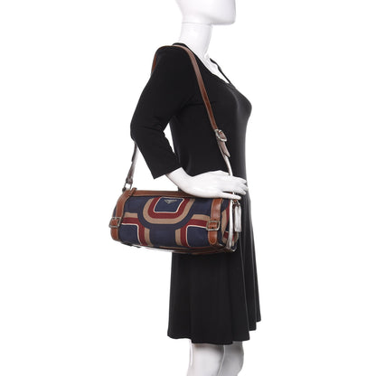 Prada Canvas Canapa St. Soho Shoulder Bag 2 of 9