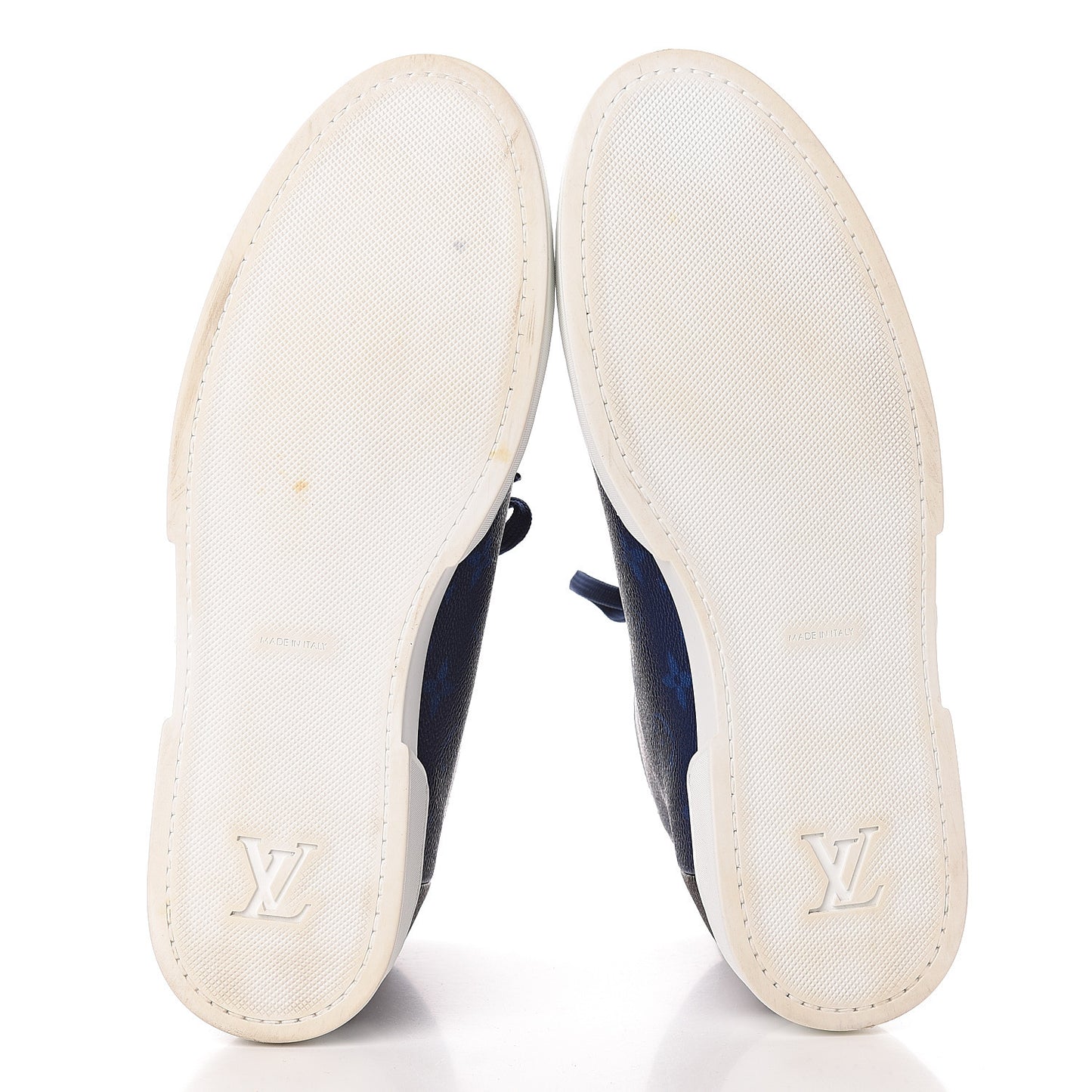 Monogram Match Up Sneakers 8 Pacific Blue