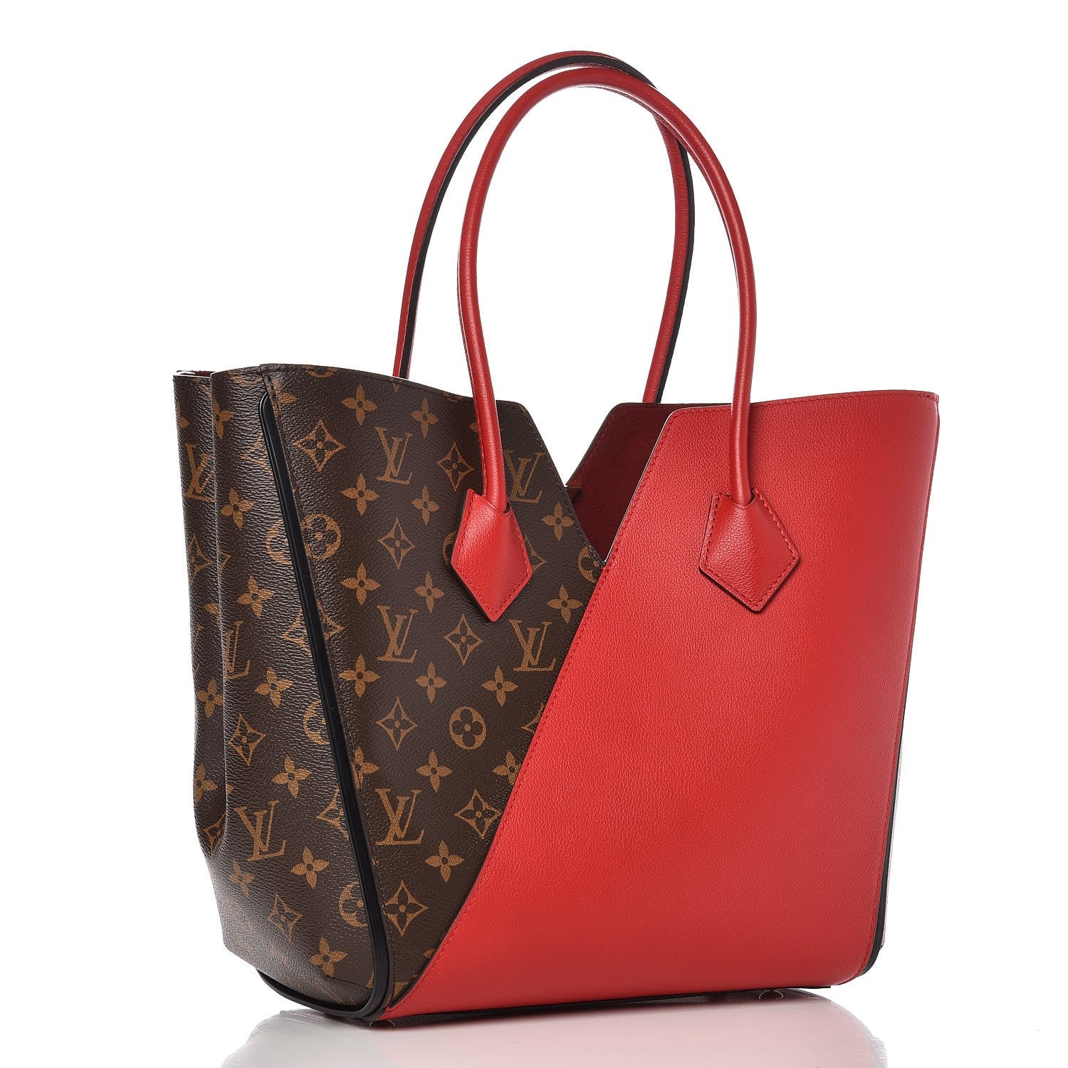 Louis Vuitton Calfskin Monogram Kimono Tote Cherry 3 of 7