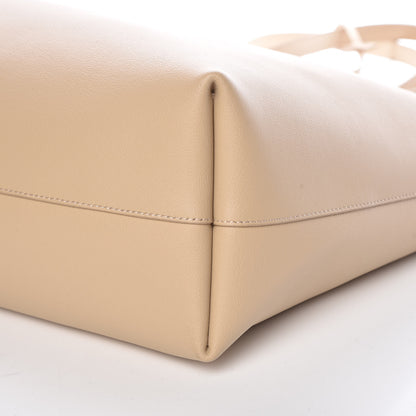 Saint Laurent Calfskin Large Shopping Tote Natural 11 of 11