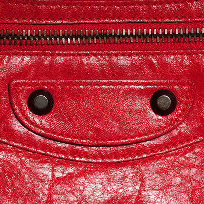 Balenciaga Chevre Classic Hardware City Rouge Vermillon 8 of 14