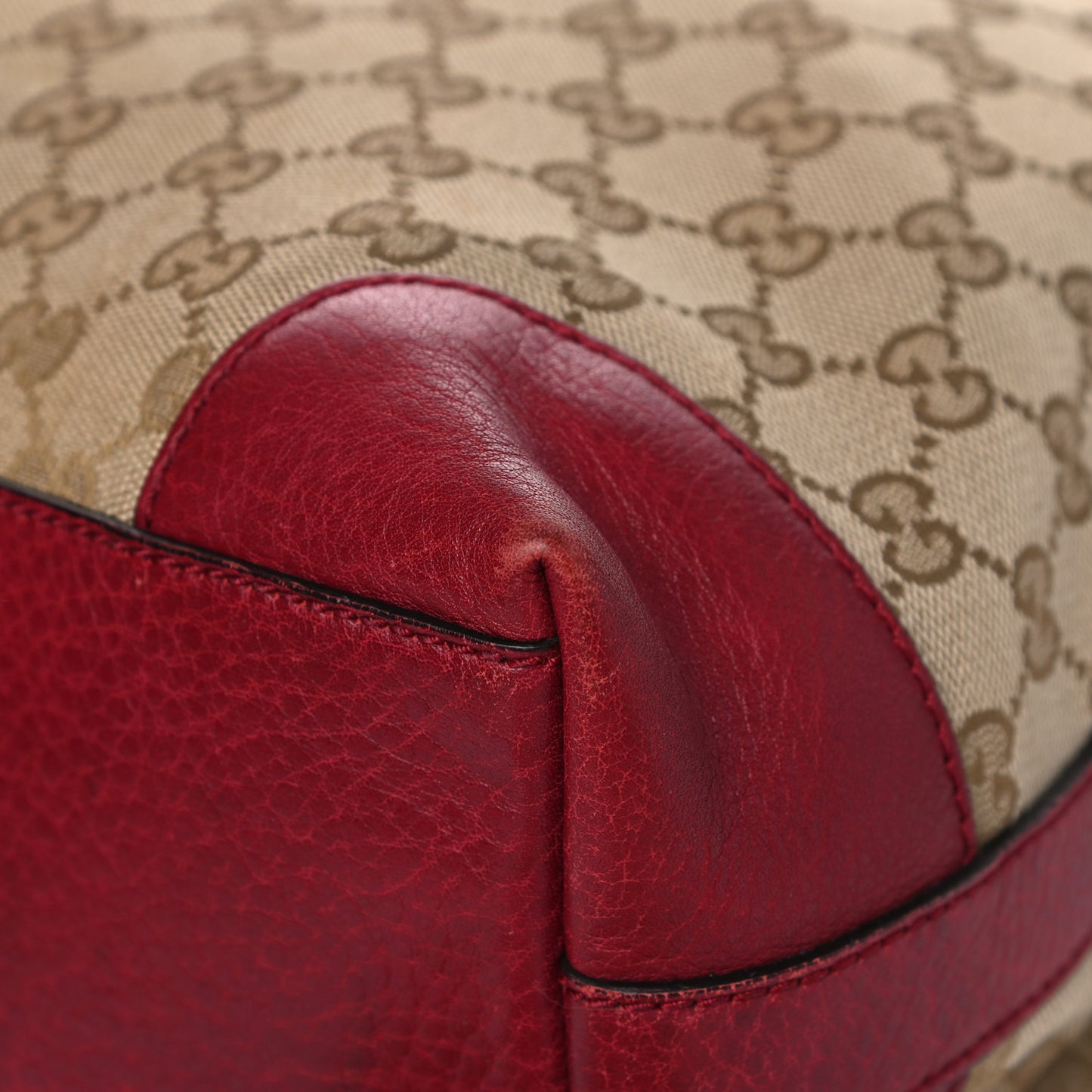 Monogram Small Miss GG Hobo Red