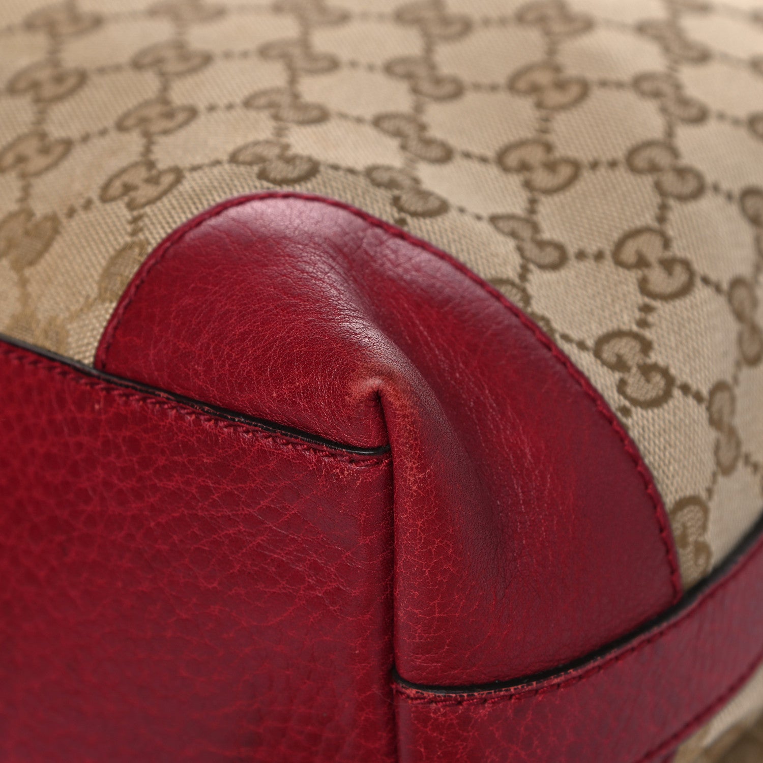 Gucci Monogram Small Miss GG Hobo Red 15 of 21