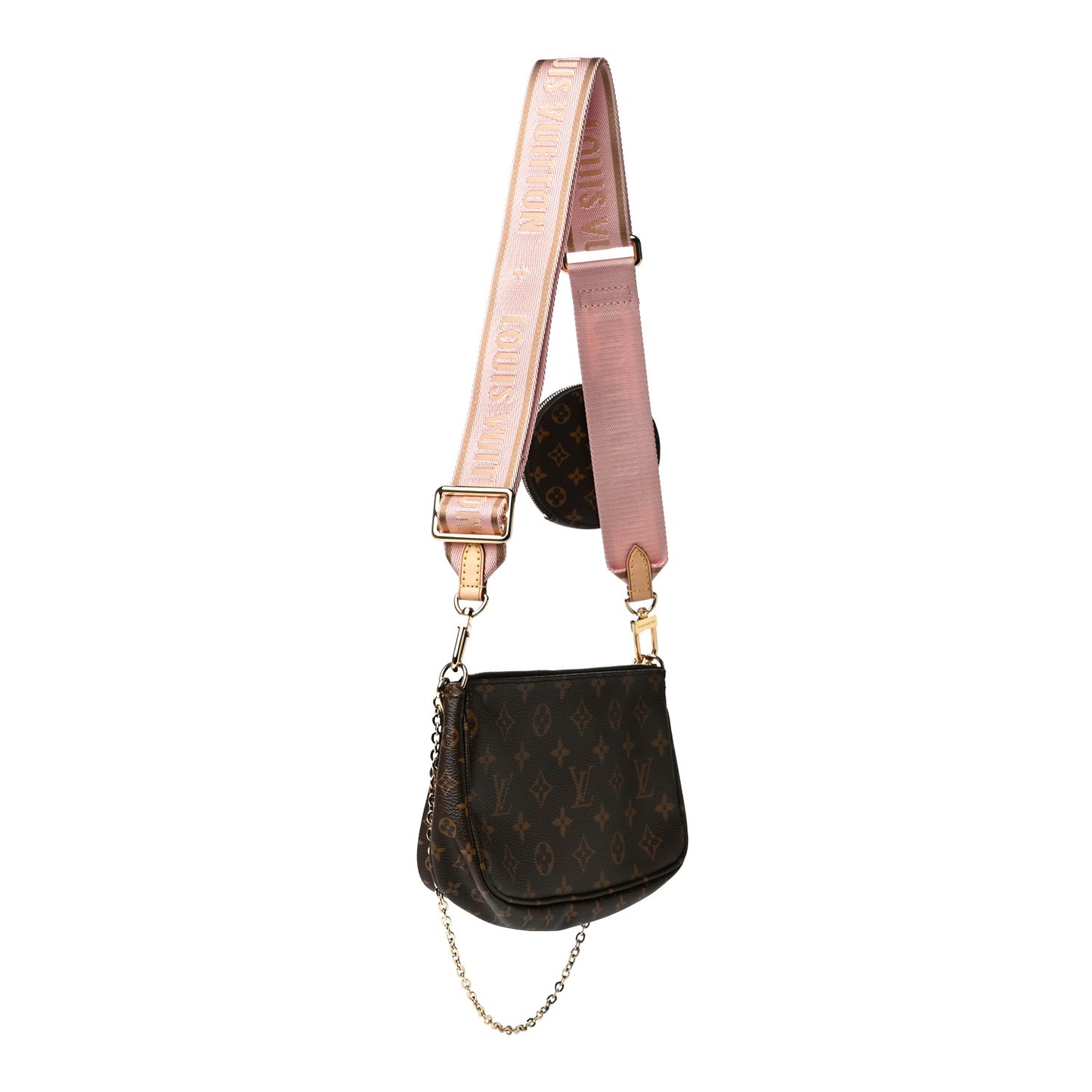 Monogram Multi Pochette Accessories Rose Clair