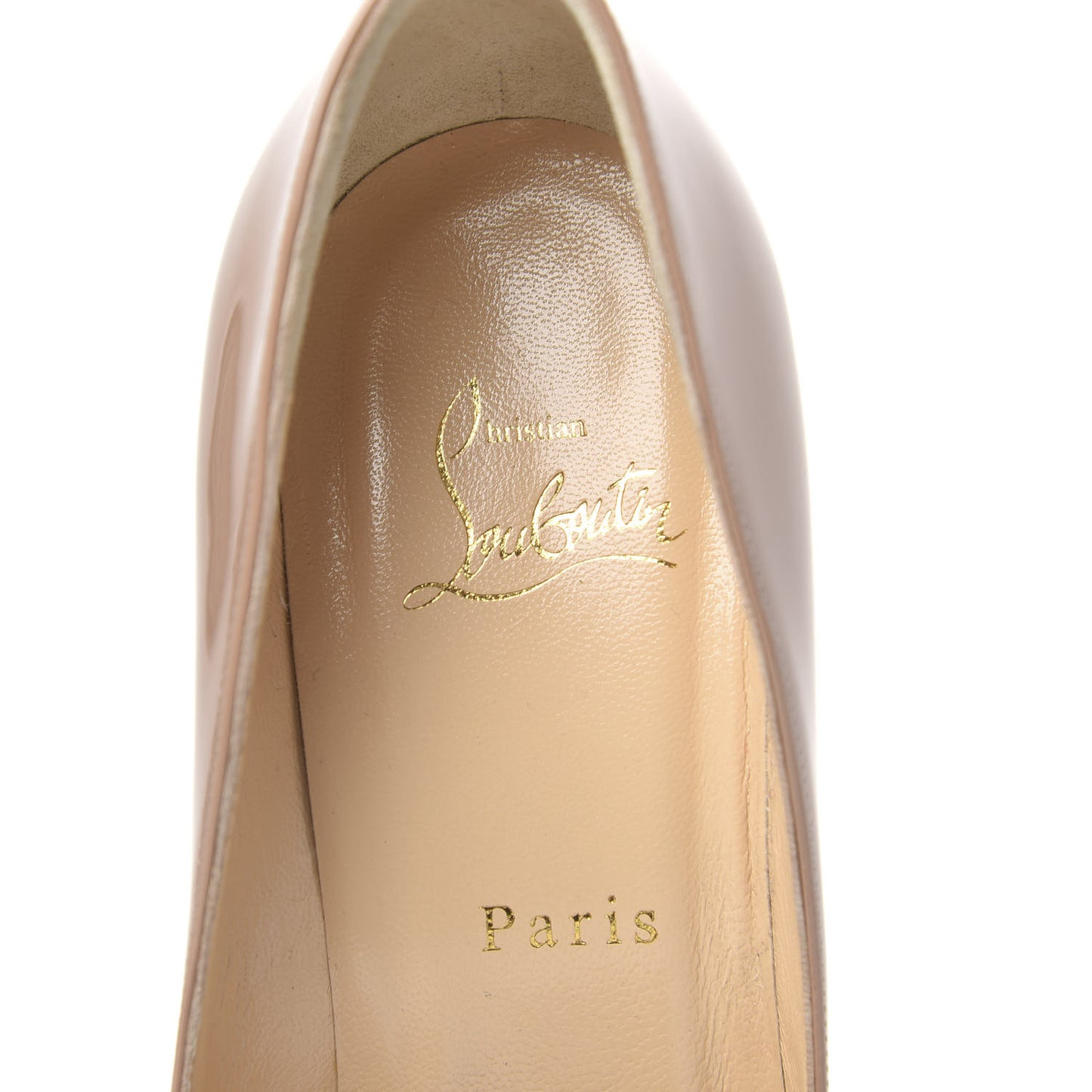 Patent Pigalle Follies 100 Pumps 39.5 Nude