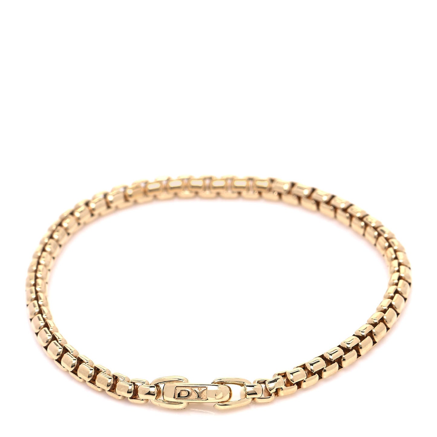 18K Yellow Gold 4mm Bel Aire Chain Bracelet