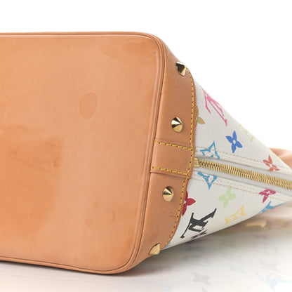 Louis Vuitton Monogram Multicolor Alma White 9 of 15