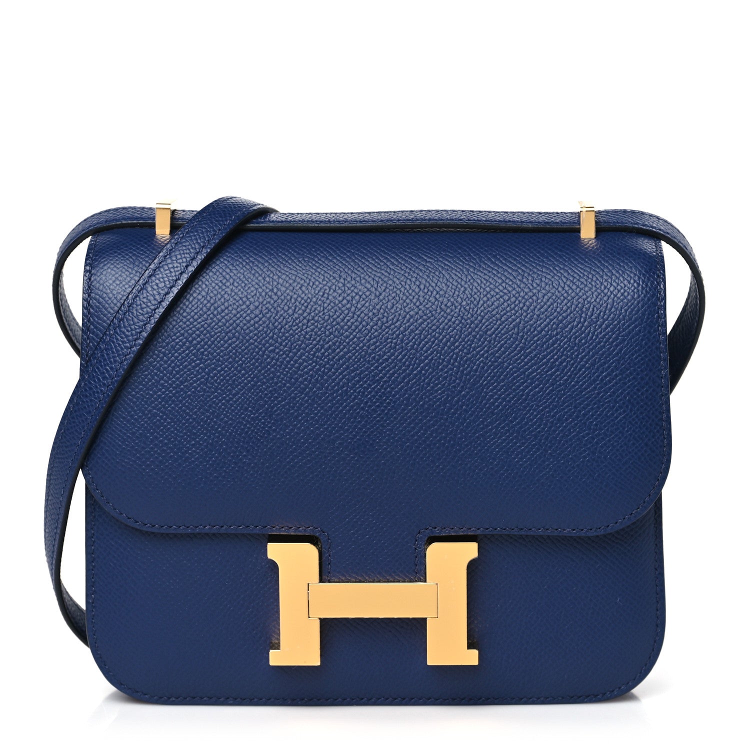 Hermes Epsom Constance 18 Bleu Saphir 1 of 11