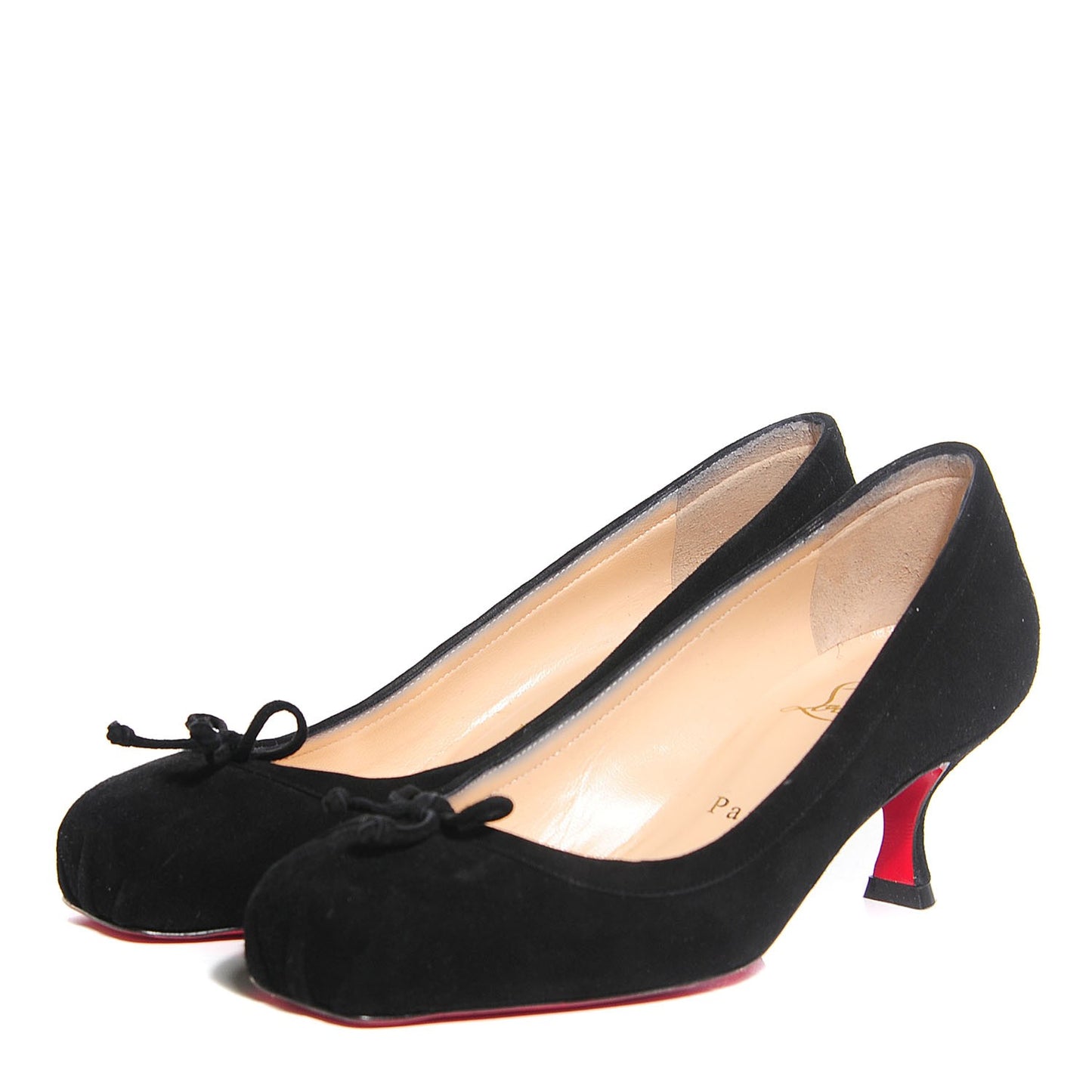 Suede Lola 45 Pumps 36 Black