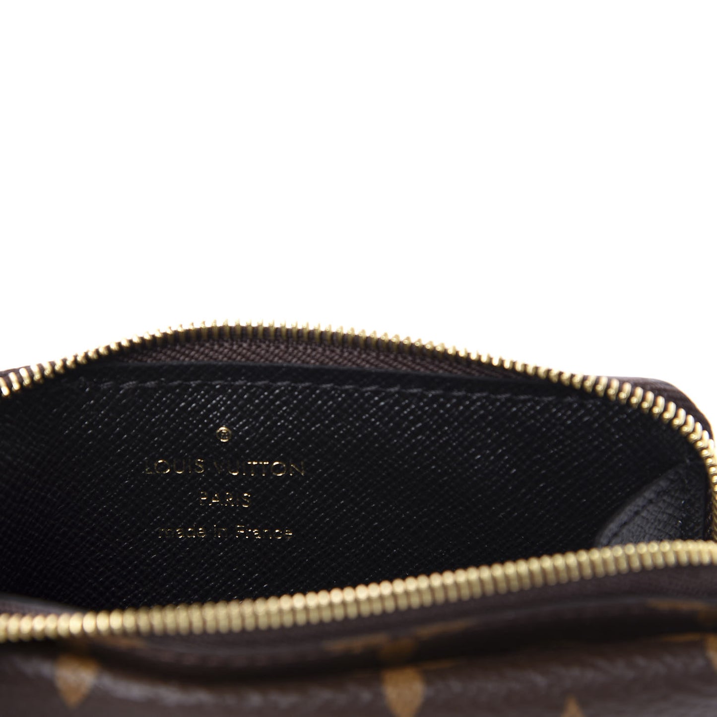 Monogram Recto Verso Card Holder Black