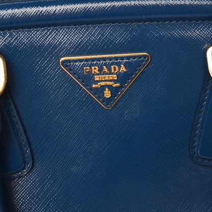 Prada Saffiano Vernice Shopping Tote Azzurro 18 of 18