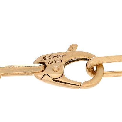 Cartier 18K Yellow Gold Santos de Cartier Link Chain Bracelet 3 of 4
