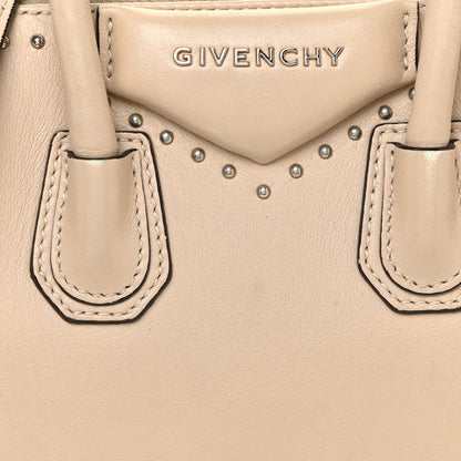 Givenchy Calfskin Mini Studded Antigona Beige Buff 7 of 27