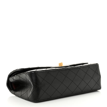 Chanel Aged Calfskin Quilted 2.55 Reissue 225 Flap Black 4 of 11