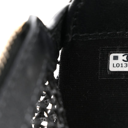 Chanel Mesh Shiny Lambskin Chain Hobo Black 8 of 13