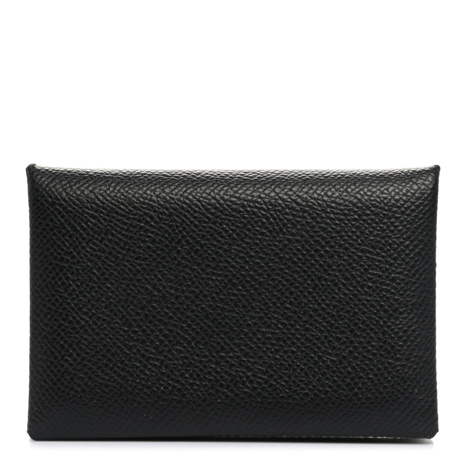 Hermes Epsom Calvi Verso Card Case Black 1 of 10