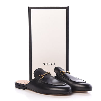Gucci Calfskin Womens Princetown Slippers 38.5 Black 8 of 8