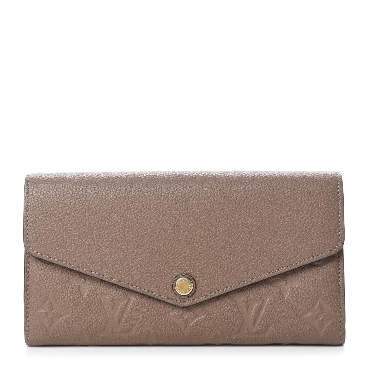 Louis Vuitton Empreinte Sarah Wallet NM Taupe Glace 1 of 10