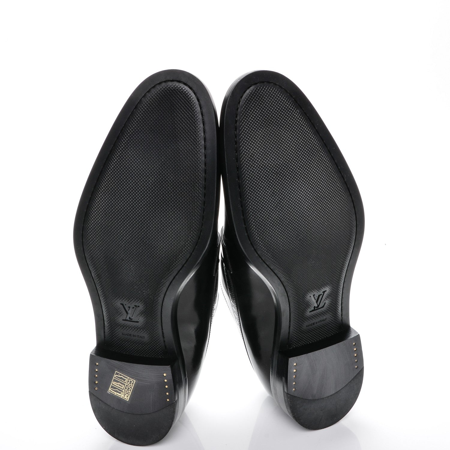 Louis Vuitton Calfskin Mens State Derby 9 Black 6 of 8