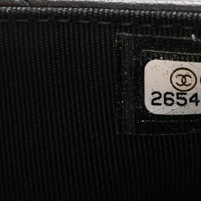 Chanel Lambskin Quilted Wallet On Chain WOC Black 8 of 12