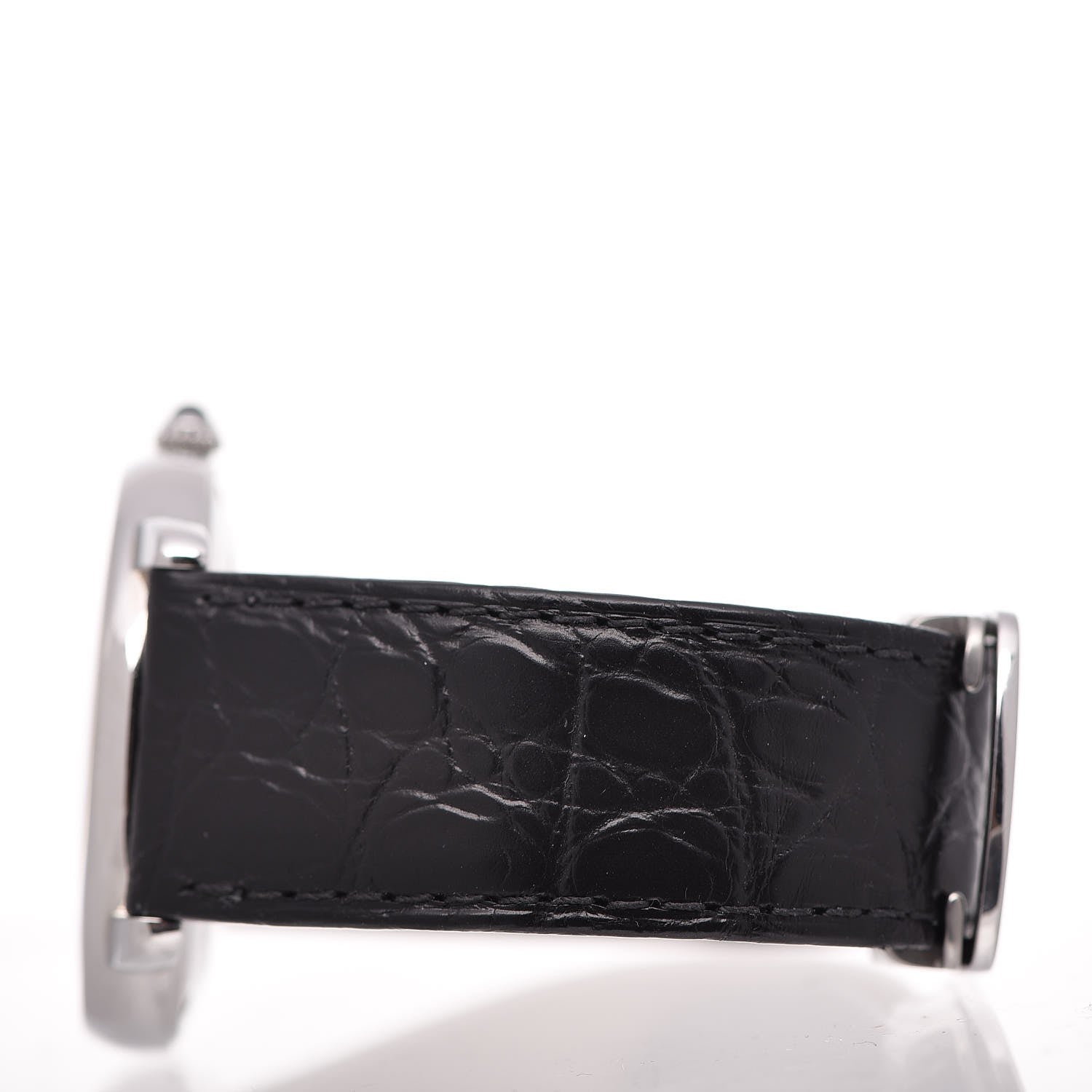 Cartier Stainless Steel Alligator 36mm Ronde Solo Automatic Watch 5 of 11
