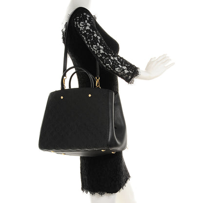 Louis Vuitton Empreinte Montaigne GM Black 2 of 7