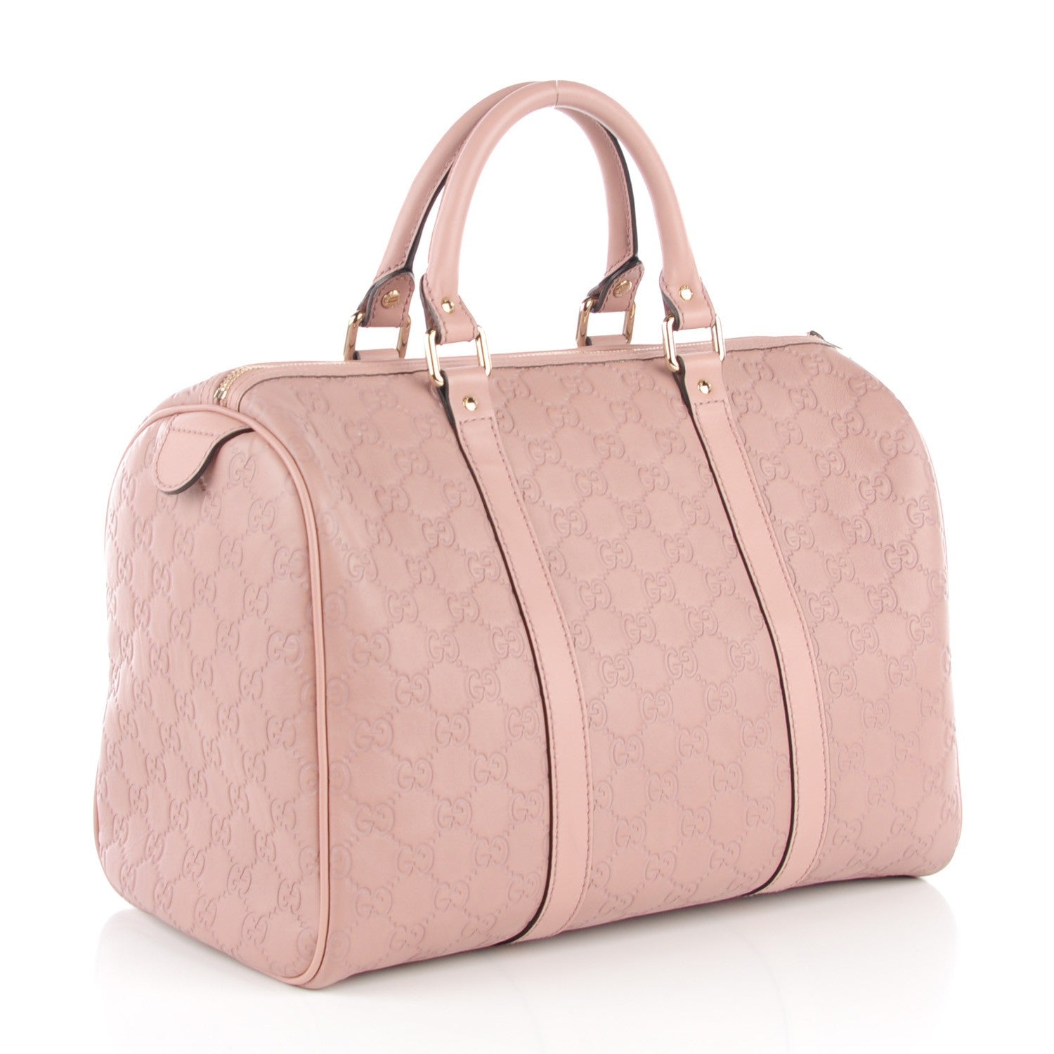 Gucci Guccissima Medium Joy Boston Winter Rose 3 of 7