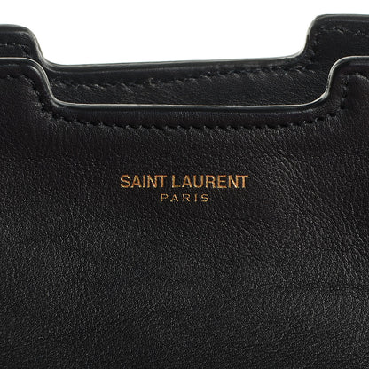 Saint Laurent Calfskin Medium Classic Cabas Y Bag Black 8 of 10
