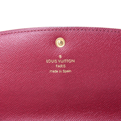 Louis Vuitton Monogram Emilie Wallet Fuchsia 6 of 8