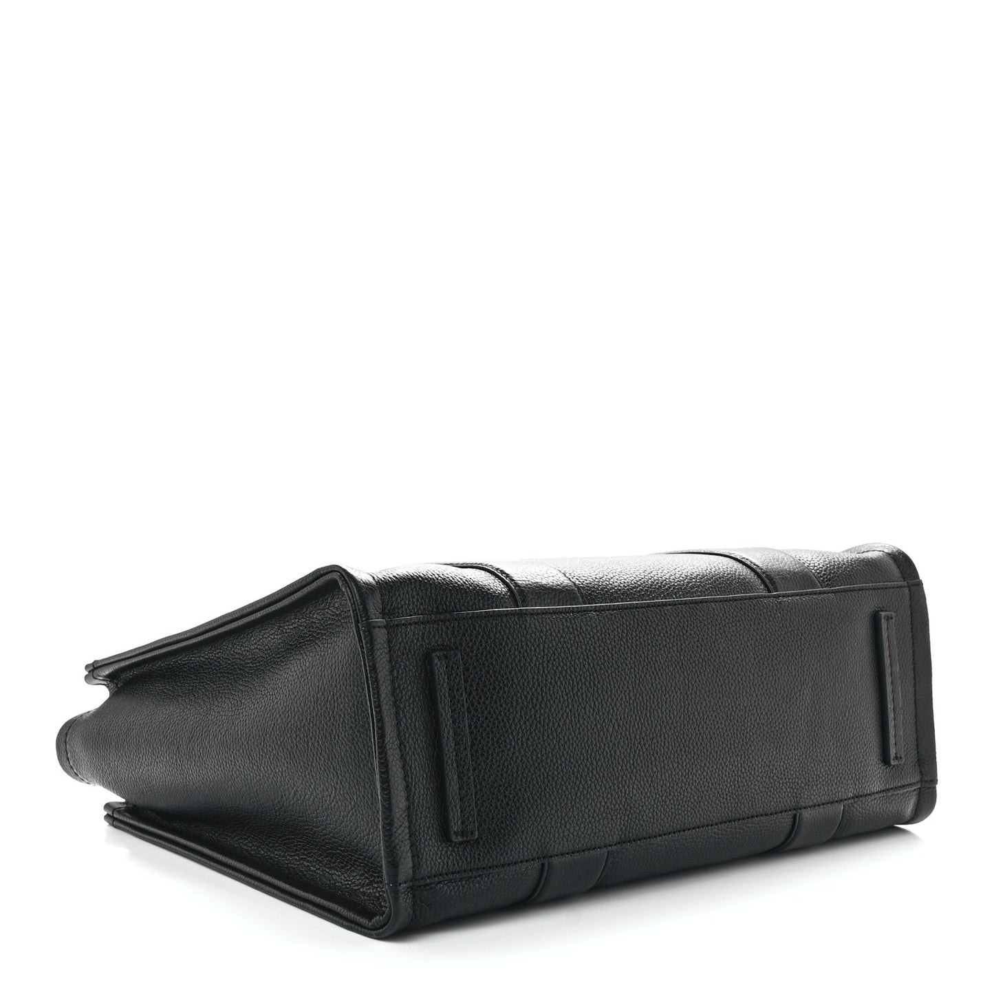 Grained Calfskin Large The Tote Bag Black