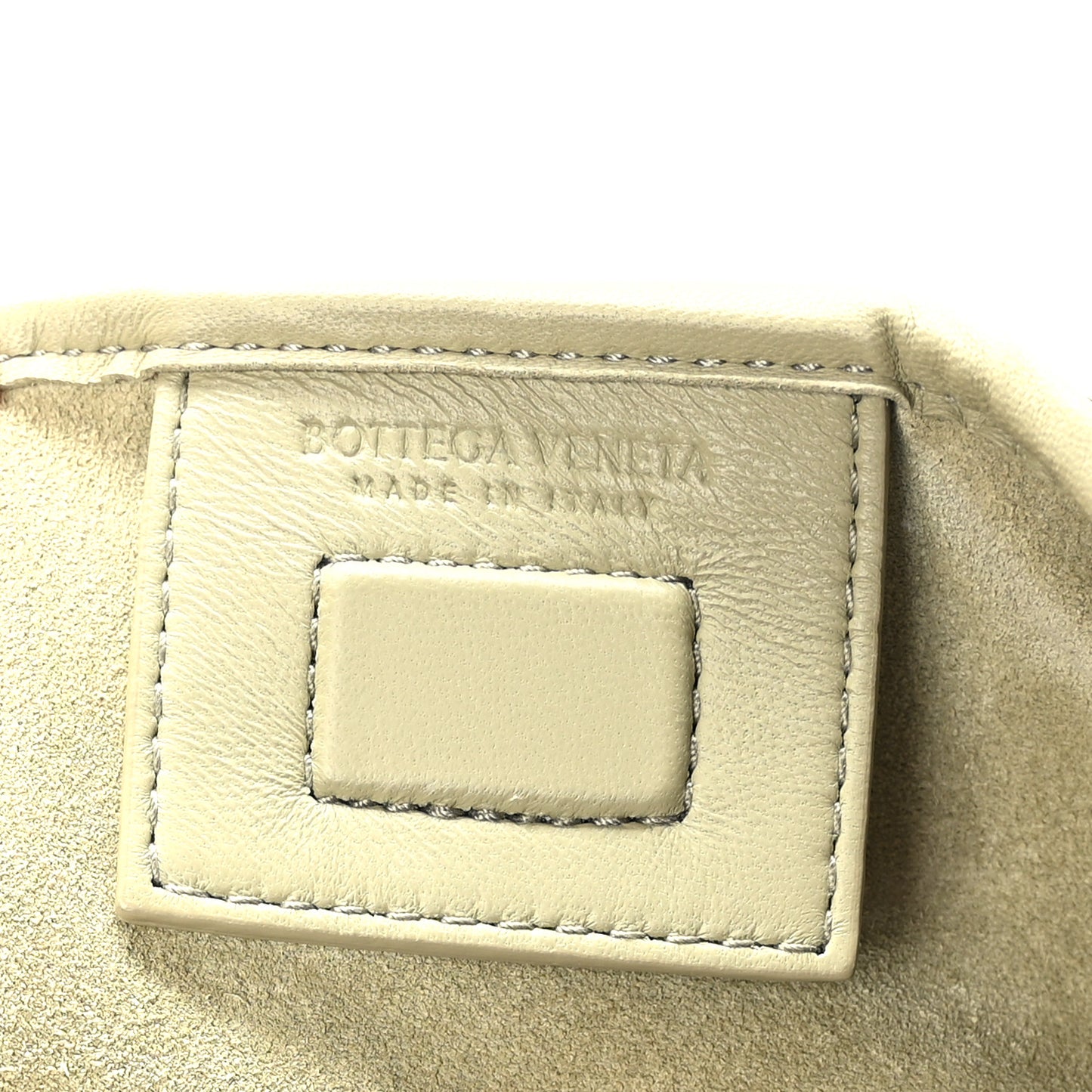 Nappa Intrecciato Large Sardine Bag Travertine