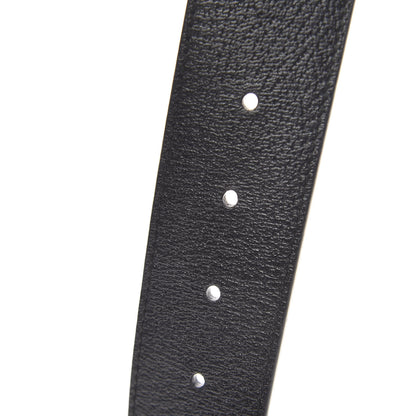 Gucci Textured Calfskin Double G 40mm Belt 95 38 Black 5 of 7