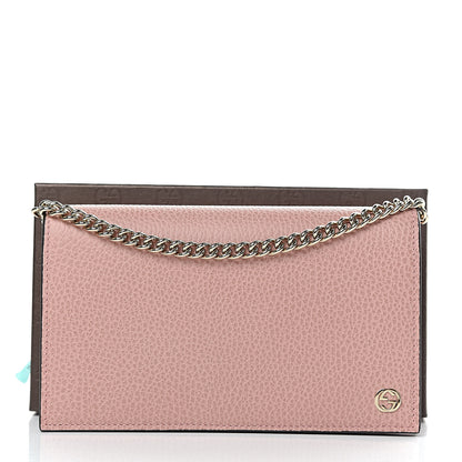 Gucci Dollar Calfskin Medium Betty Chain Wallet Soft Pink 11 of 11