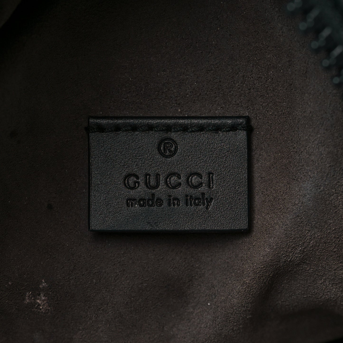 GG Supreme Monogram Medium Backpack Black